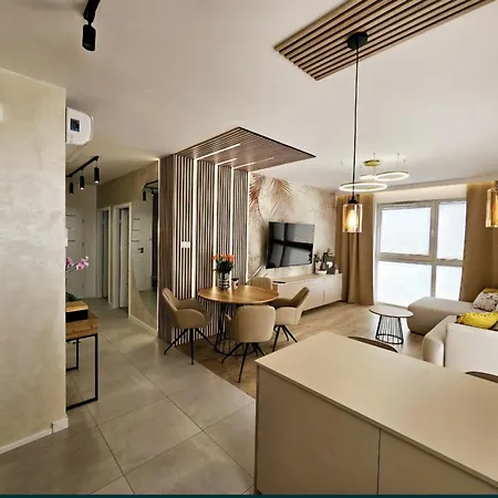 Sloneczny Apartament Blisko Zatoki Gdanskiej Apartamento Gdańsk